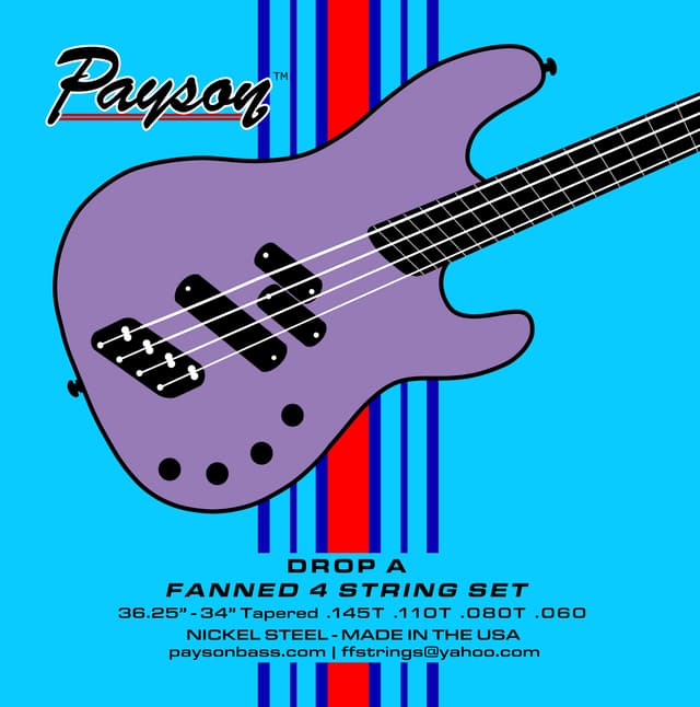 Payson NS DROP A STANDARD - MULTI-SCALE 4 String Bass Set